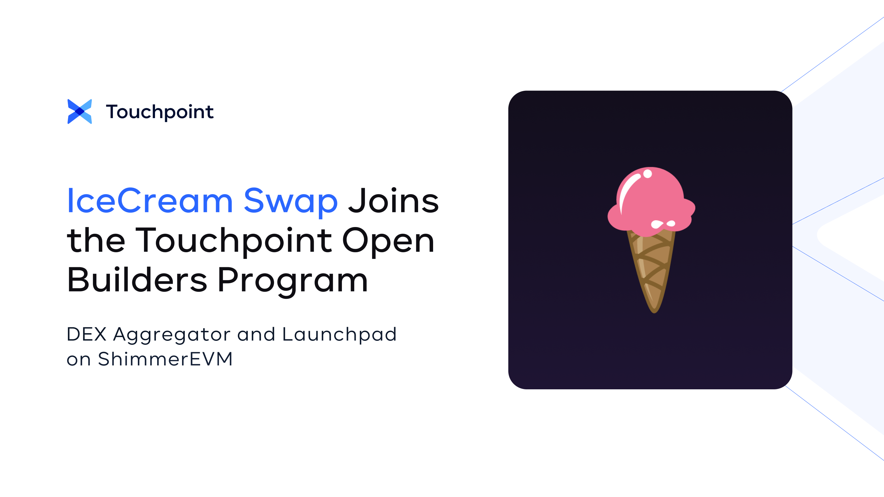 IceCreamSwap joins Touchpoint